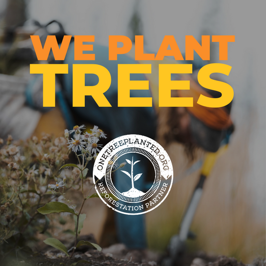 We are very proud to announce that we’ve partnered with One Tree Planted!