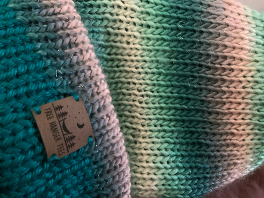 Dark Ocean Knit Hat