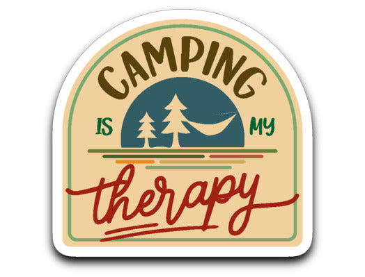 camping is my therapy